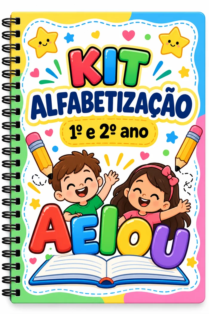 Kit Alfabetização 1º e 2º ano